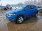 2017 Jeep Compass Latitude Blue vin: 3C4NJDBB4HT666186