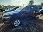 2018 Jeep Compass Latitude Blue vin: 3C4NJDBB5JT397234