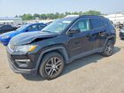 2018 Jeep Compass Latitude Black vin: 3C4NJDBB7JT112727