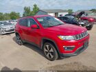 2018 Jeep Compass Latitude 4x4 Red vin: 3C4NJDBB7JT282067