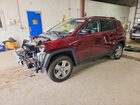 2022 Jeep Compass Latitude Red vin: 3C4NJDBB7NT124060