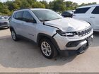2024 Jeep Compass Latitude 4x4 Gray vin: 3C4NJDBN0RT117192
