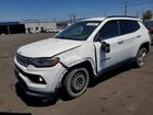 2024 Jeep Compass Latitude White vin: 3C4NJDBN0RT597184