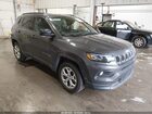 2024 Jeep Compass Latitude 4x4 Gray vin: 3C4NJDBN5RT116958