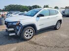 2025 Jeep Compass Latitude White vin: 3C4NJDBN7ST522486