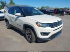 2019 Jeep Compass Limited 4x4 White vin: 3C4NJDCB1KT690225