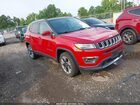 2021 Jeep Compass Limited 4x4 Red vin: 3C4NJDCB2MT544547