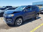 2018 Jeep Compass Limited Blue vin: 3C4NJDCB3JT354428