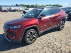 2022 Jeep Compass Limited Red vin: 3C4NJDCB5NT117106