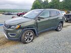 2021 Jeep Compass Limited Green vin: 3C4NJDCB7MT579567
