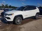 2022 Jeep Compass Limited White vin: 3C4NJDCB9NT154496