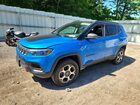 2022 Jeep Compass Trailhawk Blue vin: 3C4NJDDB0NT124110