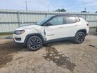 2021 Jeep Compass Trailhawk White vin: 3C4NJDDB4MT571733