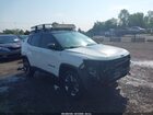 2018 Jeep Compass Trailhawk 4x4 White vin: 3C4NJDDB6JT168803