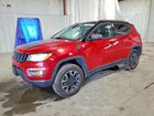 2020 Jeep Compass Trailhawk Красный vin: 3C4NJDDB6LT214536
