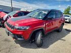2025 Jeep Compass Trailhawk Red vin: 3C4NJDDN3ST556700