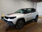 2025 Jeep Compass Trailhawk Silver vin: 3C4NJDDNXST590374