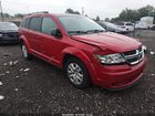 2018 Dodge Journey Se Red vin: 3C4PDCAB3JT141282