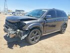 2018 Dodge Journey Crossroad Gray vin: 3C4PDCGG7JT495633