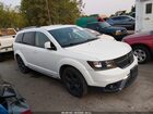 2019 Dodge Journey Crossroad White vin: 3C4PDCGG8KT680467