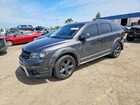 2018 Dodge Journey Crossroad Gray vin: 3C4PDDGG4JT386813