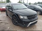 2018 Dodge Journey Crossroad Awd Black vin: 3C4PDDGG8JT387477