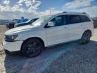 2018 Dodge Journey Crossroad White vin: 3C4PDDGG9JT450277