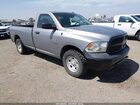 2019 Ram 1500 Classic Tradesman  4x4 8' Box Gray vin: 3C6JR7DG7KG584476