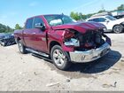 2017 Ram 1500 Big Horn  4x4 5'7 Box Бордовый vin: 3C6RR7LT3HG524267