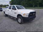 2018 Ram 2500 Tradesman  4x4 8' Box White vin: 3C7WR5HJ7JG289341