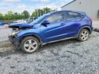 2016 Honda Hr-v Lx Blue vin: 3CZRU5H30GM705888