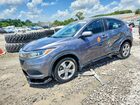 2020 Honda Hr-v Lx Gray vin: 3CZRU5H31LM704209