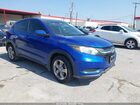 2018 Honda Hr-v Lx Blue vin: 3CZRU5H36JM723433