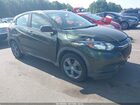 2017 Honda Hr-v Lx Green vin: 3CZRU5H37HG703457