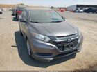 2017 Honda Hr-v Lx Gray vin: 3CZRU5H38HM709396