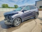 2021 Honda Hr-v Ex Gray vin: 3CZRU5H52MM729672