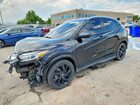 2022 Honda Hr-v Sport Black vin: 3CZRU6H17NM701600