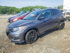 2021 Honda Hr-v Sport Silver vin: 3CZRU6H1XMM753804