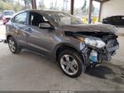 2017 Honda Hr-v Lx Gray vin: 3CZRU6H30HG702513