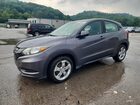 2017 Honda Hr-v Lx Gray vin: 3CZRU6H35HM702685