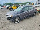 2018 Honda Hr-v Lx Gray vin: 3CZRU6H36JG709763