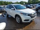 2019 Honda Hr-v Lx White vin: 3CZRU6H37KM704963