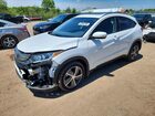 2022 Honda Hr-v Ex White vin: 3CZRU6H55NM756453