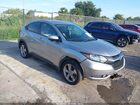 2017 Honda Hr-v Ex-l Silver vin: 3CZRU6H77HM718695