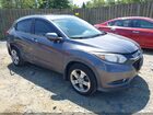 2016 Honda Hr-v Exl Серый vin: 3CZRU6H78GM723306