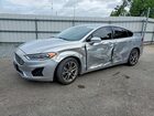 2020 Ford Fusion Sel Silver vin: 3FA6P0CD6LR133344