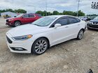 2017 Ford Fusion Titanium White vin: 3FA6P0D99HR331353