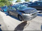 2017 Ford Fusion S Gray vin: 3FA6P0G71HR287360