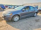 2019 Ford Fusion S Gray vin: 3FA6P0G73KR194539