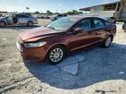2016 Ford Fusion S Burgundy vin: 3FA6P0G75GR214331